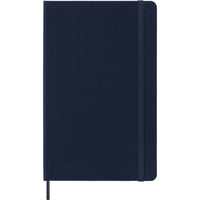Moleskine Classic 18-Month 2026-2027 Weekly Planner - Hard Cover - 5" x 8.25" - Sapphire Blue - English-Weekly Planner Dated from July 2026 to December 2027

