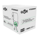 Globe Commercial RT205WHT Roll Towels - White - 205'/Pack - 24 Pack-Strong and absorbent