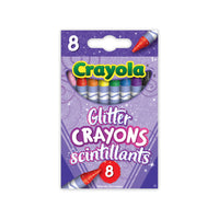 Crayola Glitter Crayons - 8 Count-Enhance artwork with glitter crayons
