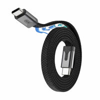 Statik MagStack Slim Pro Charge/Sync Cable USB-C to USB-C - 3.3 ft - Black-Fast, Reliable Charging Cable. Up to 100W of power for fast charging with USB-C to USB-C connection