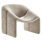 Modway Vivi Chenille Upholstered Accent Chair - Khaki-Luxe Accent Chair