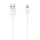 Blu Element Braided Charge/Sync Lightning USB 6ft White (B6MFIWH)-6-foot range white cord Perfect length to meet your daily use
