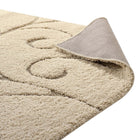 Modway Jubilant Burgeon Scrolling Vine Shag Area Rug - 5 ft W x 8 ft L - Creame/Beige-Non-Shedding / Machine-Woven