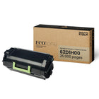 Ecotone Lexmark 62D1H00 MICR Remanufactured Toner - Extra/Ultra High Yield - Black-Colour: Black