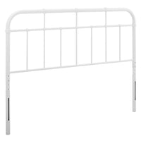 Modway Alessia Metal Full Headboard - White-Metal Full Headboard