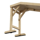 PawHut 74" L Pet Ramp with Non-slip Carpet - Natural-Colour: Natural, Black 