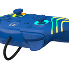 Turtle Beach Afterglow Wave Wired RGB Gaming Controller for Nintendo Switch 2 - Blue-3.5mm jack for audio and USB-chat 