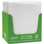 Staples QuickStrip Bubble Roll Lined White Poly Protective Mailer - #2 - 8.5" W x 11" L-#2 Mailer