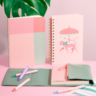 Studio Oh! Medium Spiral Notebook - 5-3/4" x 8-3/4" - Lined - 80 Sheets - Leopard on Parade-7