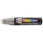 JAM Paper Marvy Uchida Acrylic Paint Marker - Jumbo Point - Silver-Silver Paint Marker