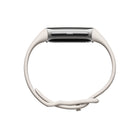 Google Fitbit Charge 6 Fitness Tracker - Porcelain/Silver Aluminum-Google Wallet