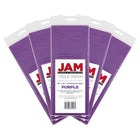 JAM Paper Tissue Paper - Purple - 50 Sheets-This tissue paper is made from 10lb colourful paper, features a smooth finish and is easy to use