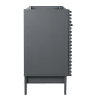 Modway Render 48" Double Sink Compatible Bathroom Vanity Cabinet - Grey-Soft-Close Doors