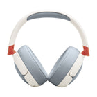 JBL Junior 470NC Wireless Over-Ear Noise Cancelling Kids Headphones - White-Parental Control with Customizable Volume & Playtime