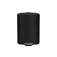 Modern Homes 30L Rectangular Bin - Matte Black-30L capacity ideal for kitchens and offices