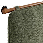 Modway Anela Wall-Mounted Chenille Upholstered Full Headboard - Sage Walnut-7