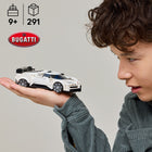 LEGO Speed Champions Bugatti Centodieci Hyper Sports Car-1 minifigure - Car playset includes a driver minifigure wearing a Bugatti outfit, which kids can place behind the wheel to play out racing action