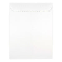 JAM Paper 9 x 12 Open End Catalogue Envelopes with Peel & Seal Closure, White, 50 Pack-White