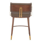 Zuo Brew Counter Stool - Brown/Walnut-3 year limited warranty