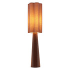 Zuo Violet Floor Lamp - Brown-Dimensions: 11.8" L x 11.8" W x 51.2" H