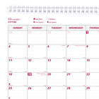 Brownline 2026 Calendar - 11" x 8-1/2" - English-Twin-wire binding 
