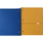 Five Star 1-Subject Heavyweight Perforated Notebook – 8-1/2" x 11" – 100 Sheets – Assorted Colours-Handy reinforced  pocket divider keeps loose papers organized