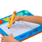 Battat Magnetic Drawing Board-Includes: A magnetic drawing board,4 shape stamps, and an attached pencil