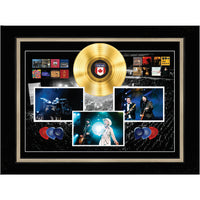 The Tragically Hip Career Collage with Guitar Picks - Framed Print - 39" x 29"-Premium music memorabilia