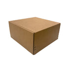 Reliabag Self Seal Corrugated Literature Mailer Boxes - 12" L x 12" W x 6" H - Kraft - 40 Pack-Self sealing, corrugated kraft