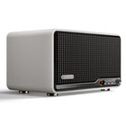 Edifier S300 Hi-Res Audio LDAC Wireless Muilti-Room AirPlay 2 Retro Tabletop Speaker and 80W RMS with Remote - Ivory-Intuitive controls: Control your music easily with the onboard buttons and knobs or the remote control