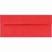 JAM Paper #10 Business Envelopes, 4 1/8 x 9.5, Brite Hue Red Recycled, 500 Pack (67161H)-Product Type: Brite Hue Recycled Envelope