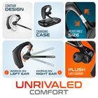 Delton 95X Wireless Noise Canceling Bluetooth Computer Headset - MS Teams - Black-Incorporates DSP (Digital Signal Processing) for advanced noise cancellation, enhancing audio clarity for both the user and the listener.