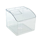 Azar Container - 7" H x 7.75" W x 7.75" D - Clear-Material: Clear Styrene
