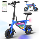 Gyrocopters Radi8 Electric Scooter for Kids - Speed 25 kmph - Range 20 km - LED Lights - Blue-Experience the perfect blend of excitement and security with the Gyrocopters Radi8 Electric Ride-on. Engineered specifically for young explorers