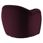Modway Compose Performance Velvet Swivel Armchair - Mulberry-Arrives Fully Assembled