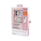 Evry Shyne MagSafe Compatible Case for iPhone 16 - Pink-Raised camera lip protection