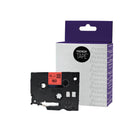 Premium Tape Compatible with Brother TZ232, TZ-232, TZE232, TZE-232 - Red / White - 12 mm-Color: Red / White