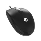 Intekview Ambidextrous Wired Mouse - 2 Pack-Balanced Grip: Designed for stable control and improved accuracy