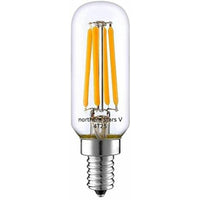Northern Stars LED Light Bulb LE-4T6/E12/840 4000K 120V 3.5W E12 450 to 40W - clear - 2 Pack-Clear