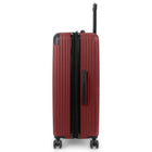 Swiss Mobility JFK Collection 30" Hardside spinner luggage - Red-Lined interior with dividing panel, practical pockets, and tightening straps to keep content organized and in place