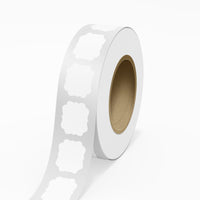 JAM Paper Standard Label Rolls - Vintage Frame - 2 1/2 x 3 - White Matte - 125 Labels/Roll-Colour: White Matte | Make your mail stand out with colourful shipping address labels. These labels are suitable for handwriting