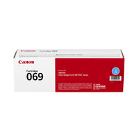 Canon 069 Toner Cartridge - Standard Yield - Cyan-yields up to 1,900 pages