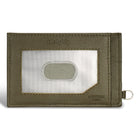 Champs Camo Leather Slim Cardholder - Green-Easy access ID window