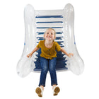 Bouncyband Calming and Fun Sensory Rocker-INCLUDES FOOT PUMP: Easy to store with quick inflation/deflation