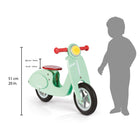 Janod Balance Bike Scooter - Mint-Aids in developing balance and coordination in toddlers