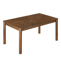 Modway Alba Extendable Dining Table - Walnut-Extends from 59-75 inches