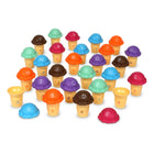 Learning Resources Mini Letter Scoops-Doubles as Play Food: Ready for an imaginative ice cream adventure? Serve up these realistic ice cream cones during games of pretend or other preschool learning activities!