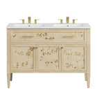 Modway Elysian 48" Double Sink Bathroom Vanity - Burl-Assembly Required