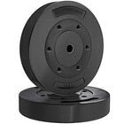 Soozier Weight Plates Set of 2 - 1-Inch Barbell Weights Set - 2 x 22 lb-Includes two 22 lb plates, totaling 44 lb for effective muscle building workouts 