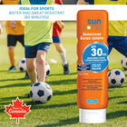 Sunzone SPF 30 Sunscreen Lotion - 325ml - 6 Pack-Light, non-greasy formula absorbs quickly